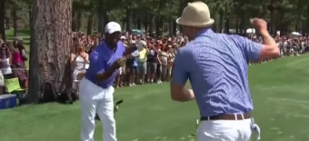 ALFONSO RIBEIRO & JUSTIN TIMBERLAKE DO THE 'CARLTON DANCE' ON A GOLF COURSE (VIDEO) article image