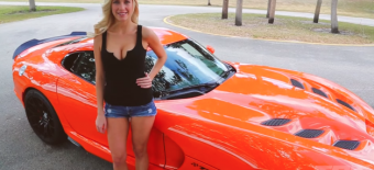MARIA DOROSHINA + 700HP DODGE VIPER = BOUNCING (VIDEO) article image