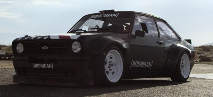 Ken Block's 1978 Mk2 Ford Escort still drifts real nice! (video) article image