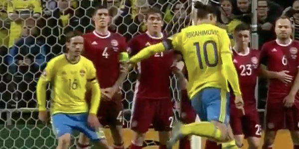 Zlatan's free-kick for Sweden last night was Roberto Carlos-esque! article image