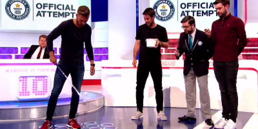 Watch Aaron Ramsey earn a place in the Guinness Book of World Records article image