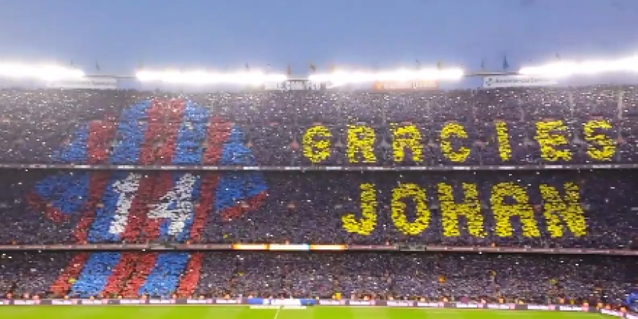Barcelona and Ajax's Johan Cruyff tributes this weekend were super emotional (video) article image