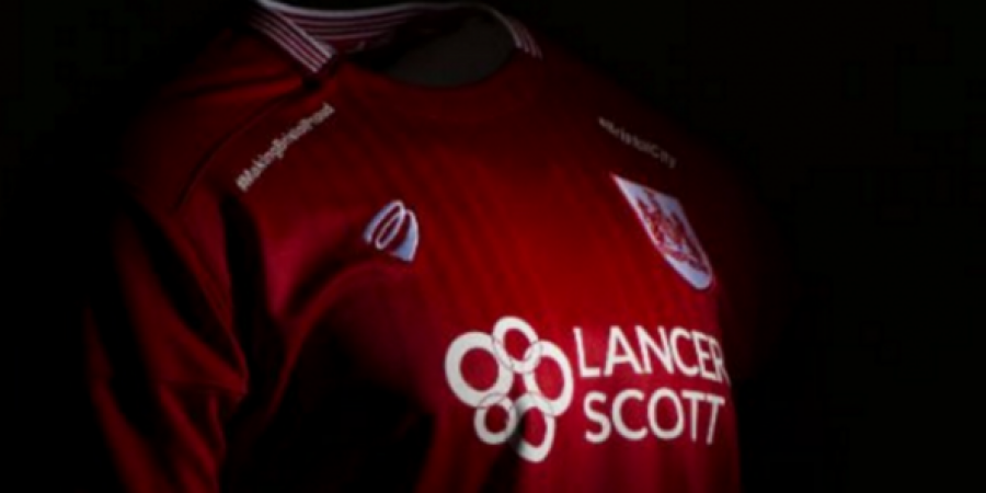 Bristol City's new home shirt has got hashtags on it... #NotCool article image