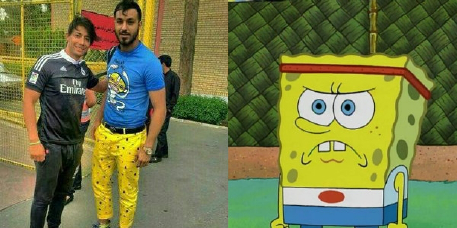 Iranian keeper gets six-month ban for wearing Spongebob SquarePants trousers article image
