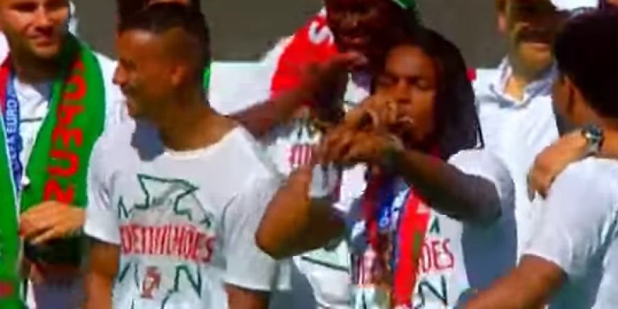 Nani and Renato Sanches show off their beatboxing skills! (video) article image