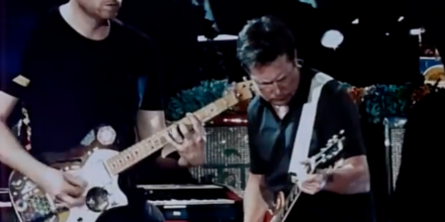 Watch: Michael J. Fox joins Coldplay onstage for 'Johnny B. Goode' cover! article image