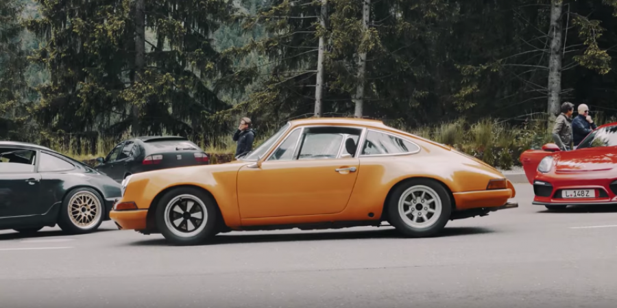 Carporn: Watch these classic Porsche 911s tear it up in the Swiss Alps article image