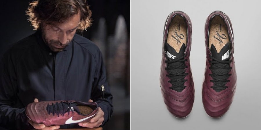 Andrea Pirlo's new Nike boots are inspired by red wine, because Pirlo article image