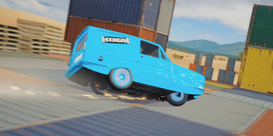 Ken Block's Gymkhana One has been recreated on Forza with a Reliant Regal! article image