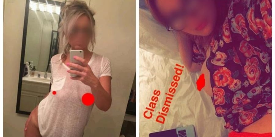 Student shares filthy pics of teacher after she denies their relationship article image