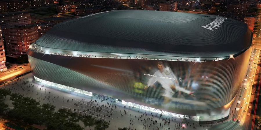 Anyone else reckon the redesigned Bernabeu looks like a biscuit tin? article image