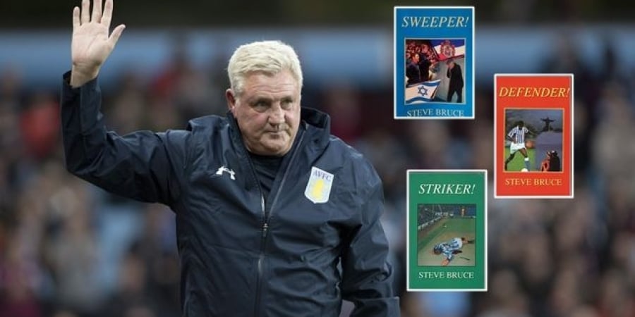 Steve Bruce confirms that he did in fact write those murder mystery novels! article image