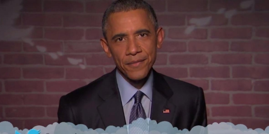President Obama reads out mean Tweets on Jimmy Kimmel Live article image