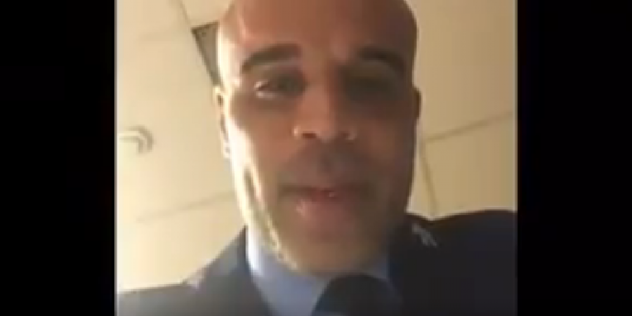 Grimsby manager Marcus Bignot calls out a fan for ditching the football article image