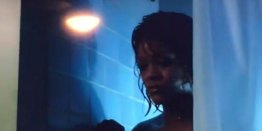 Watch Rihanna's Bates Motel shower scene! article image
