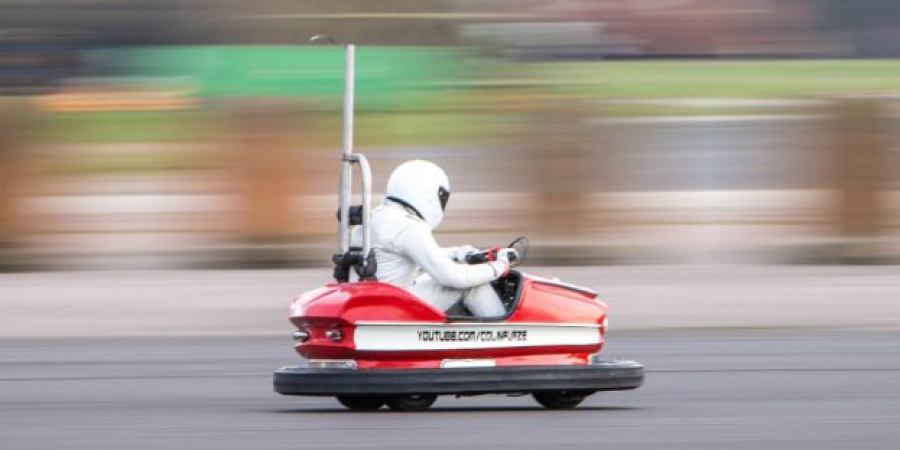 Watch The Stig do 100 mph in a 1960s dodgem! article image
