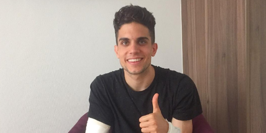 Marc Bartra looks to be on the mend after Dortmund bus explosion article image