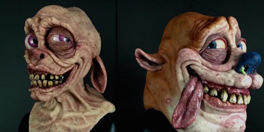 These realistic 'Ren & Stimpy' masks are the stuff of nightmares article image