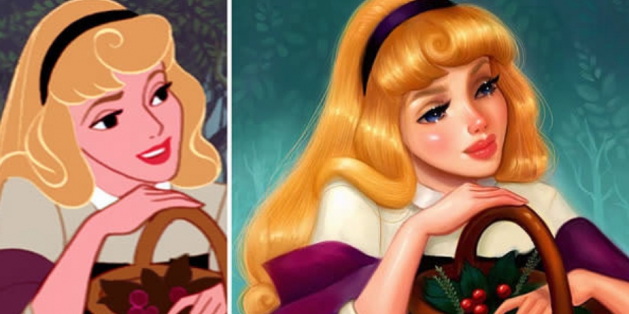 Illustrator beautifully reimagines Disney princesses article image