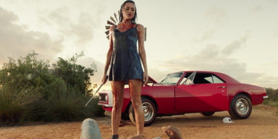 People are going crazy for new Grindhouse horror TV show 'Blood Drive' article image