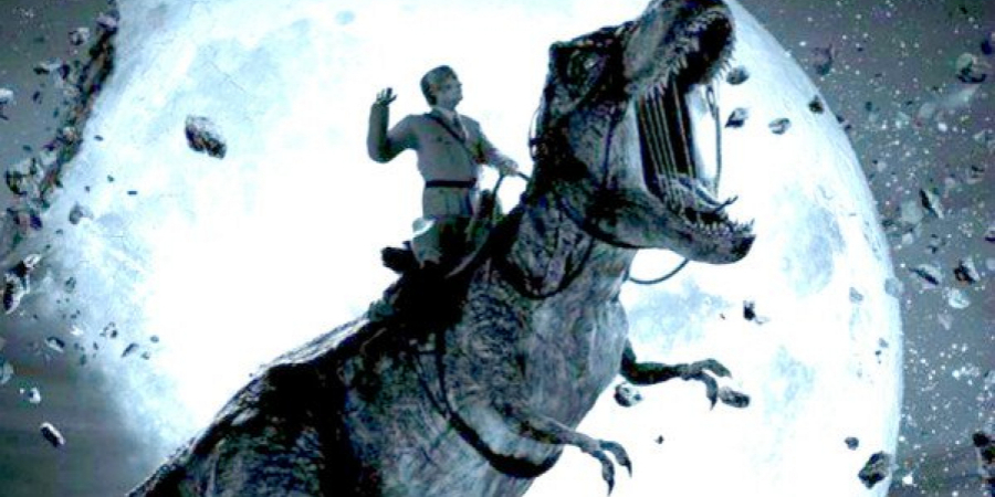 Bizarre 'Iron Sky 2' trailer shows Hitler riding a T-rex article image