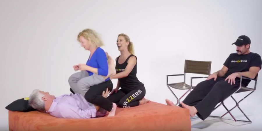 Pornstars teach old married couples 'advanced' new sex positions article image