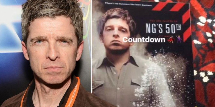 Noel Gallagher is throwing himself a cocaine-themed birthday party article image