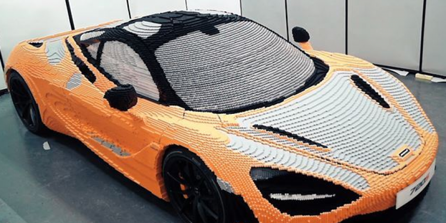 Check out this lifesize LEGO model of a McLaren 720S! article image