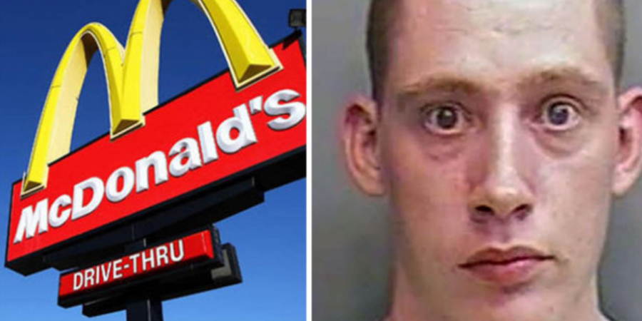 Dude gets arrested after waving his floppy dong at McDonald's staff article image