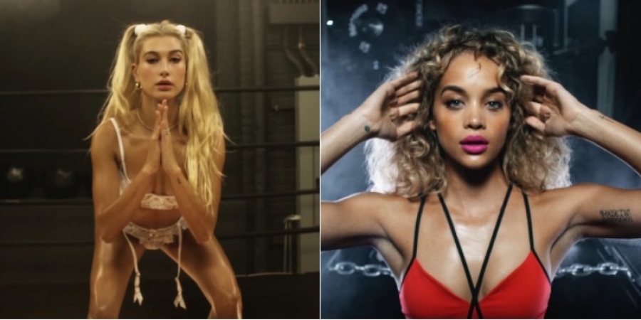 Hailey Baldwin and Jasmine Sanders are hot for the LOVE Magazine advent calendar! article image