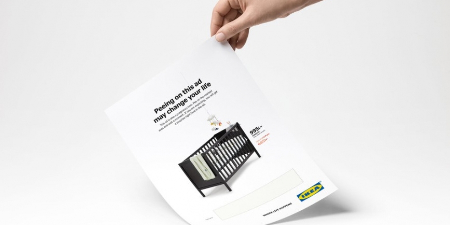 IKEA invites women to pee on their magazine advert to see if they're pregnant article image