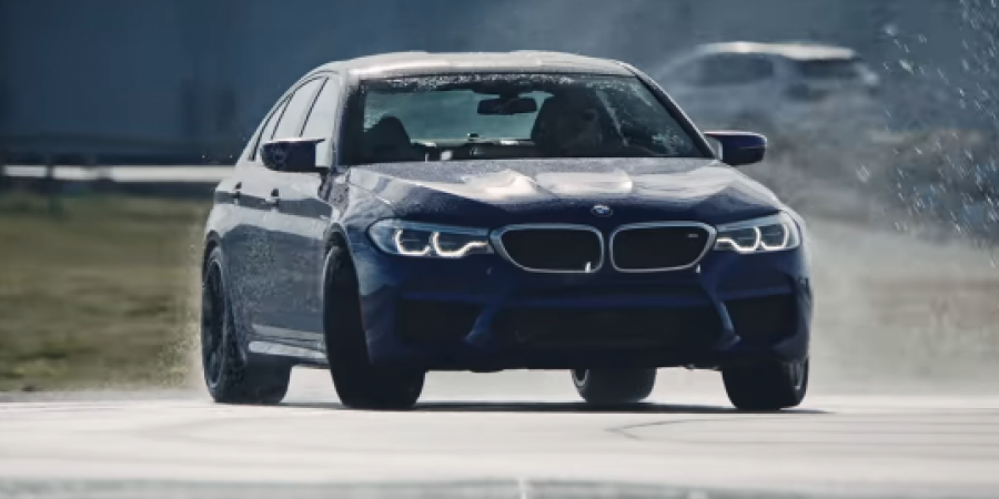 This BMW M5 did an 8 hour long drift! article image