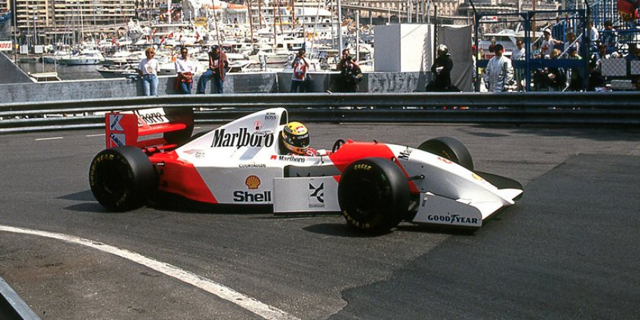One of Ayrton Senna's old F1 cars is going up for auction article image