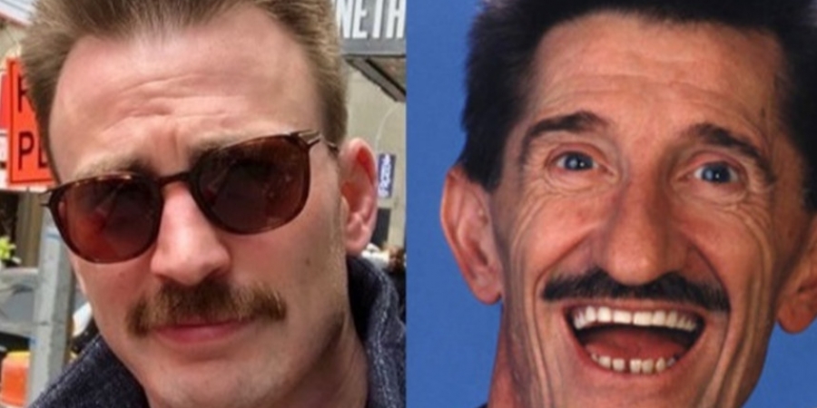 Chris Evans' new moustache has turned him into Barry Chuckle article image