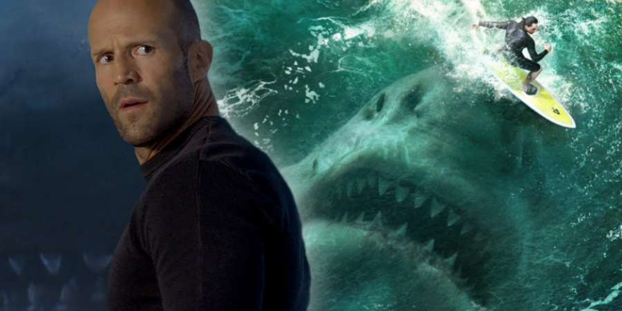 Jason Statham battles the worlds biggest shark in new trailer for 'The Meg' article image