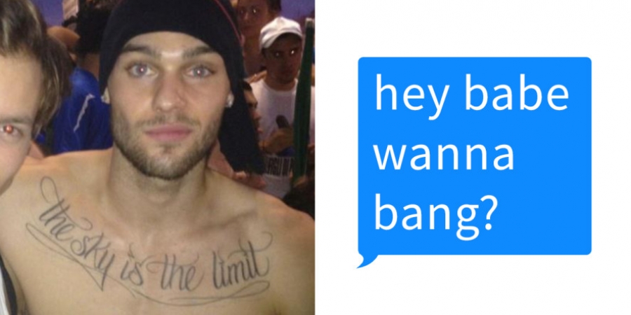 Guy sets up fake Tinder profile to prove that girls never find hot guys creepy article image