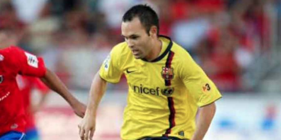 Numancia pay tribute to Andres Iniesta by Tweeting a picture of his chap article image