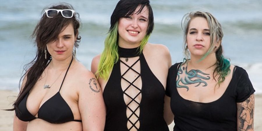 Meet the female activists who are stripping off to fight for men's rights! article image