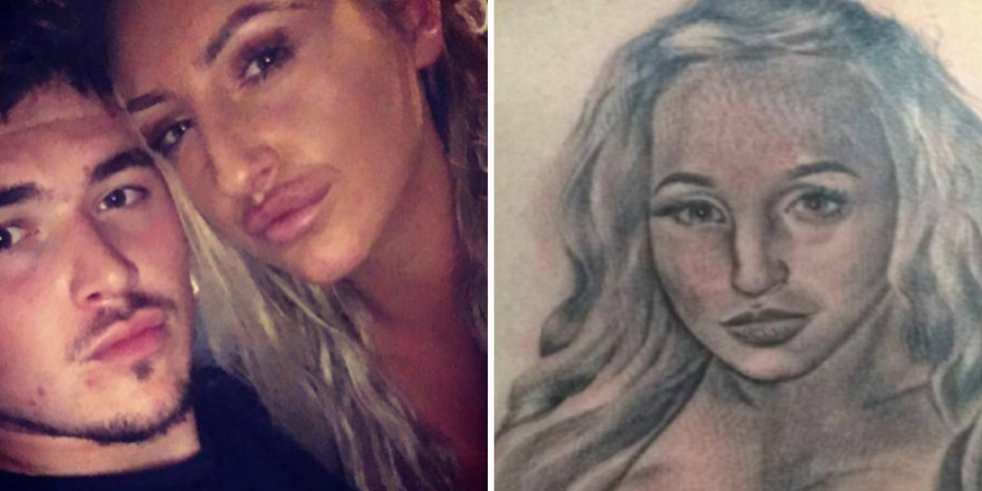 Lad gets tattoo of naked girlfriend on his back & then she dumps him! article image