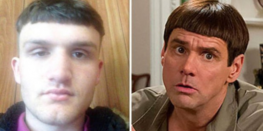 Teen blames barbers for 'bowl head' Dumb & Dumber haircut article image