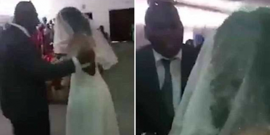 Woman gatecrashes boyfriend's wedding to another woman whilst dressed as a bride article image