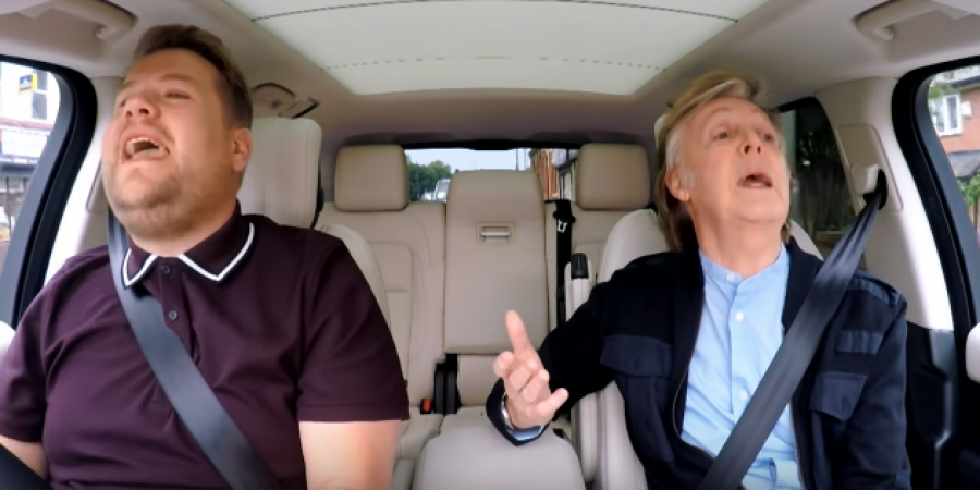 Watch Paul McCartney's Carpool Karaoke article image
