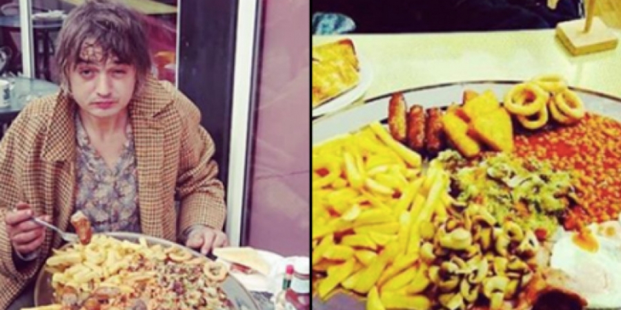 Pete Doherty smashes monster food challenge article image