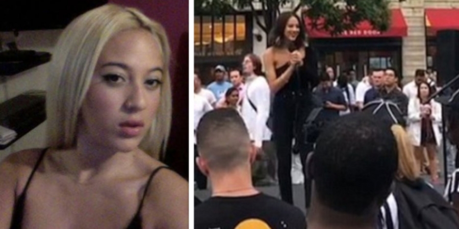 Woman cons hundreds of guys into competing in a 'Hunger Games' dating stunt! article image