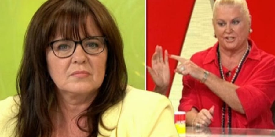 Kim Woodburn storms off Loose Women after huge row with Coleen Nolan article image