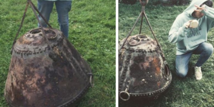 Dude stupidly opens up WWI bomb he found in the river article image