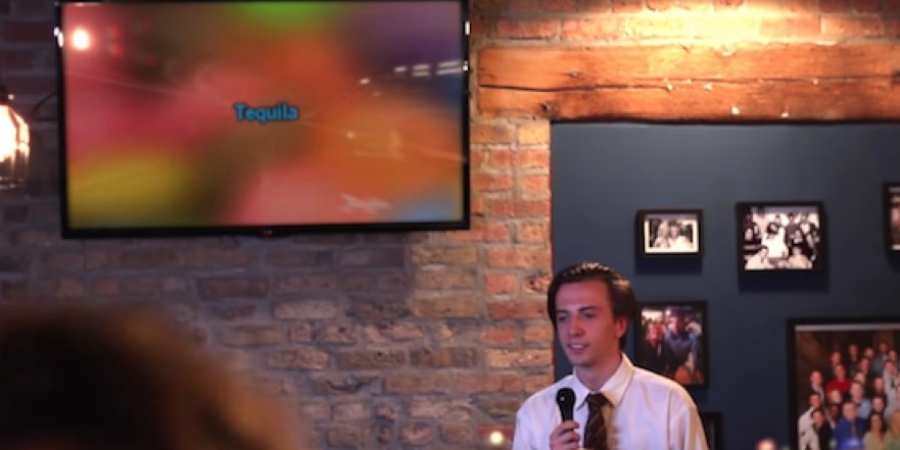 Dude shows up to a karaoke bar to sing 'Tequila' article image