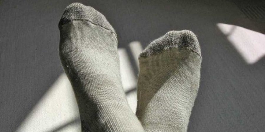 Dude developed a lung infection after sniffing his filthy socks article image