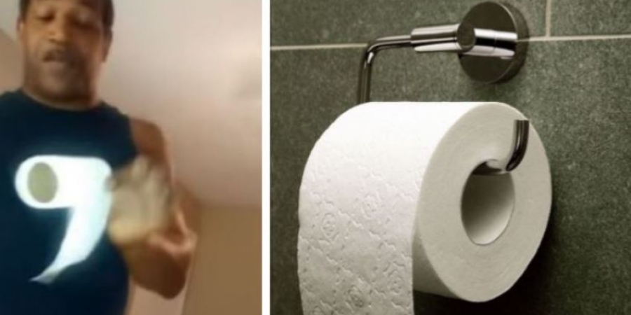 Dude has genius life hack for saving money on toilet roll article image