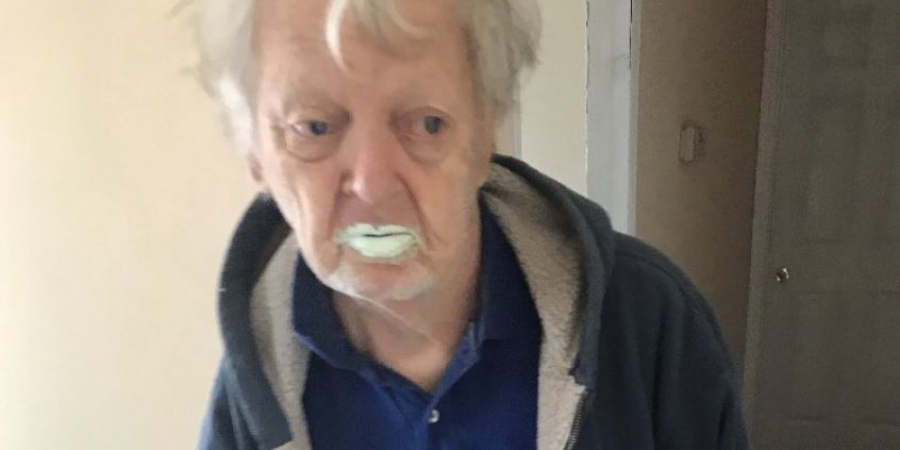 Grandad eats half a tin of paint after thinking it was yogurt article image